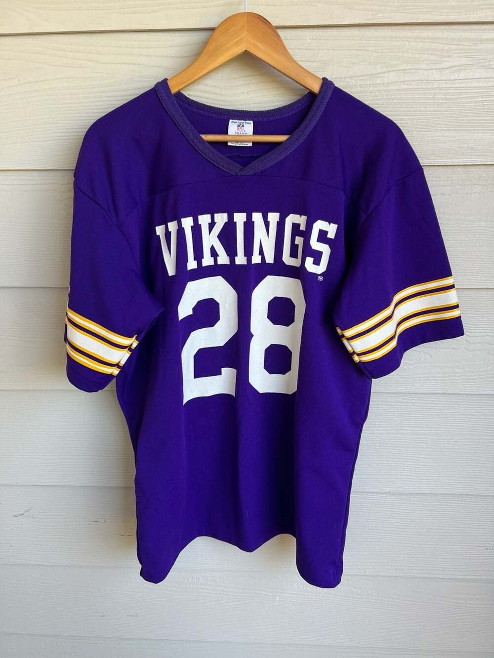 Vintage 80’s Rawlings Made in USA Minnesota Vikings Jersey #28